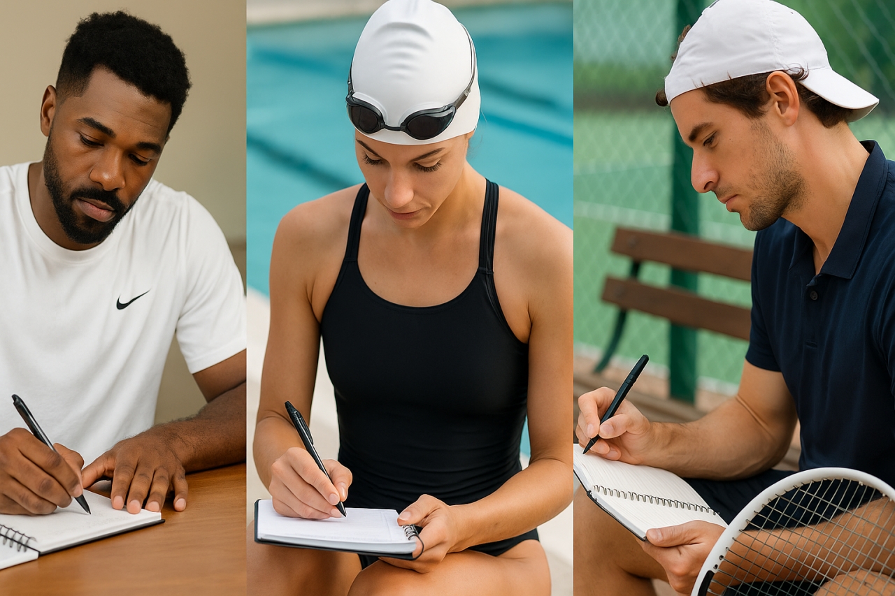 Stiati ca… cei mai disciplinati sportivi din lume isi scriu obiectivele intr-un jurnal?