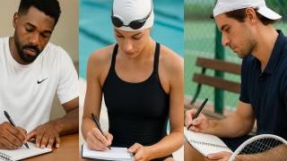 Stiati ca… cei mai disciplinati sportivi din lume isi scriu obiectivele intr-un jurnal?