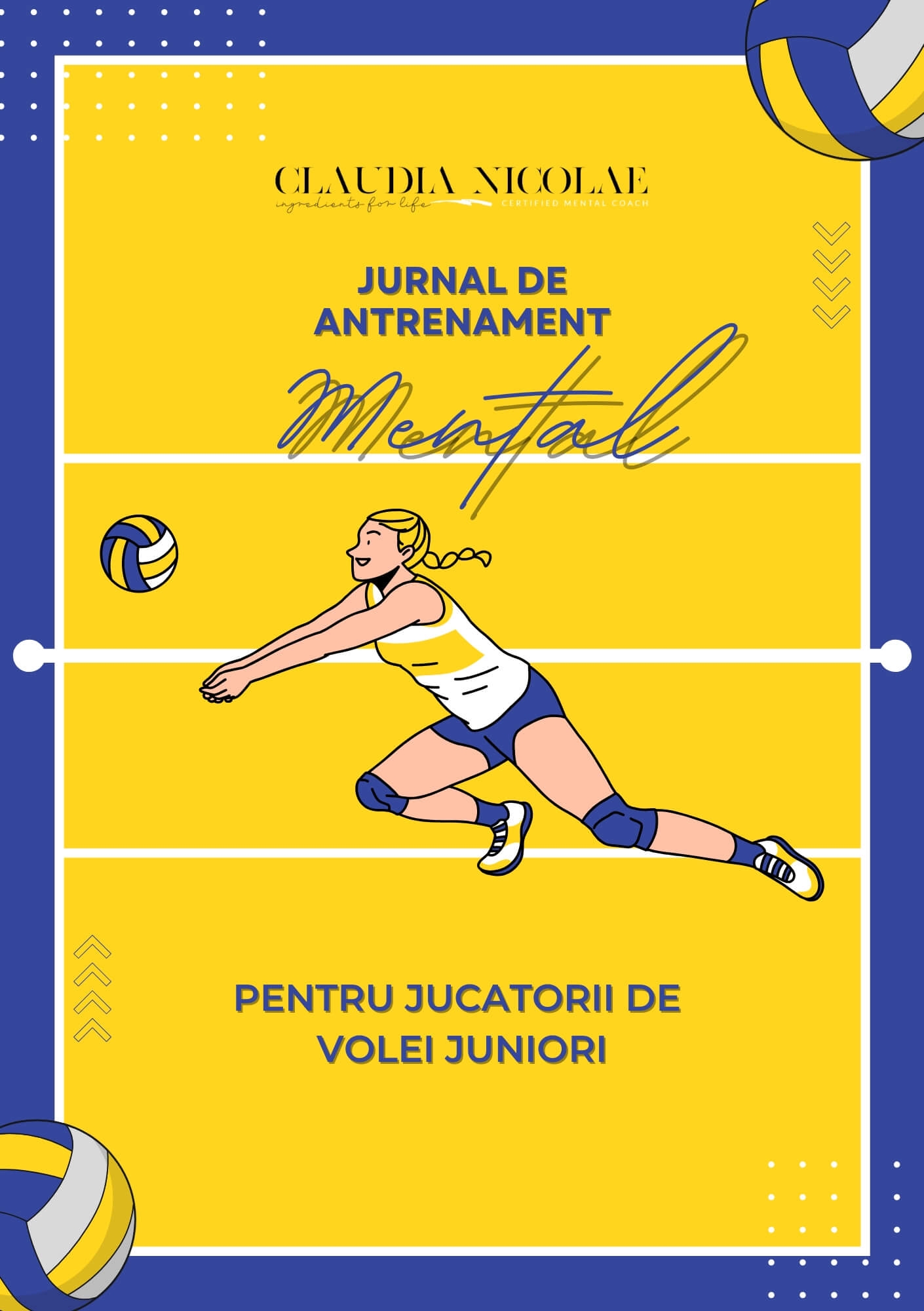 JURNAL DE ANTRENAMENT MENTAL PENTRU JUCĂTORII DE VOLEI JUNIORI